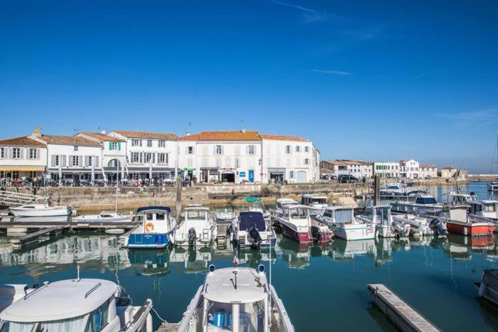 Sur L'Ilot De St Martin Au Centre Du Port Vue Exceptionnelle ! Apartment Saint-Martin-de-Ré Exterior photo