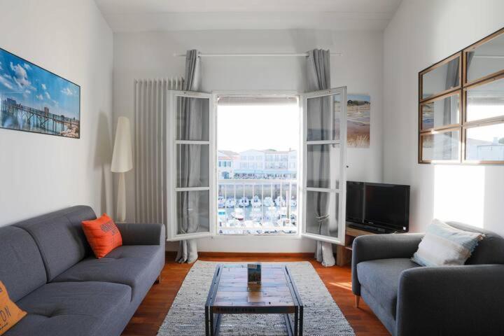 Sur L'Ilot De St Martin Au Centre Du Port Vue Exceptionnelle ! Apartment Saint-Martin-de-Ré Exterior photo
